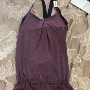 Lululemon built in bra tank top